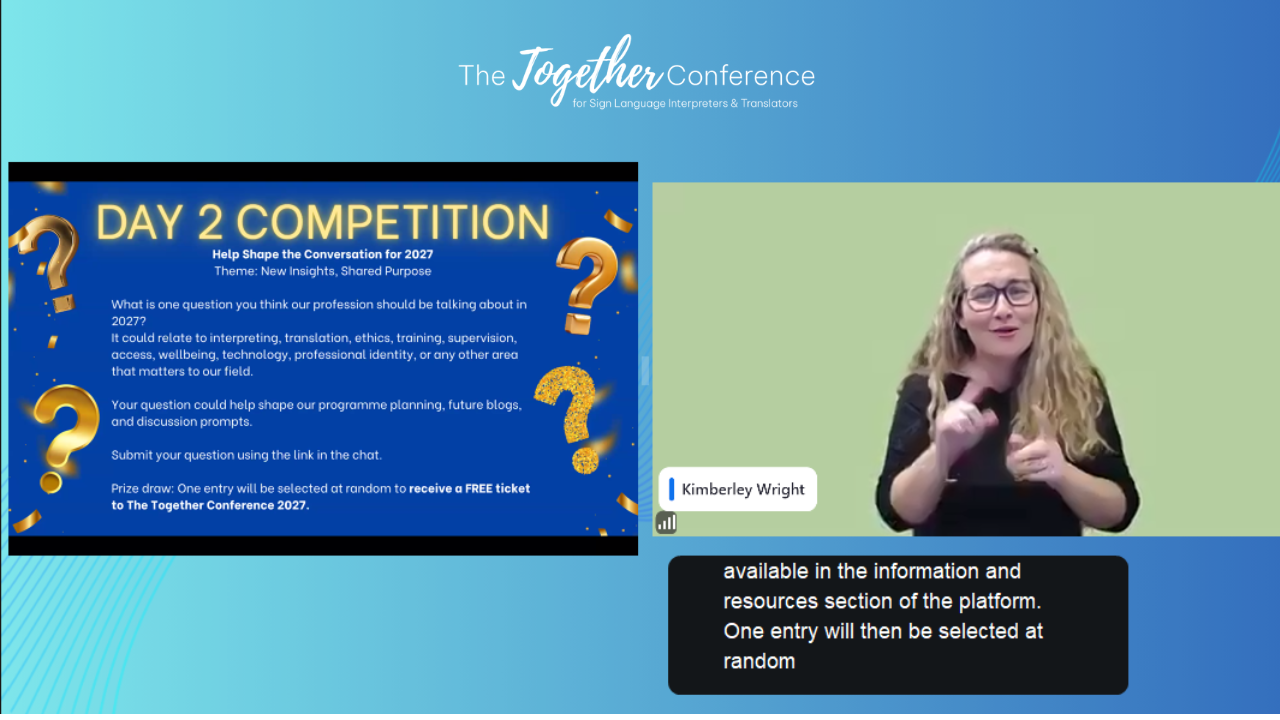 Conference participant or presenter during The Together Conference 2026, image 8